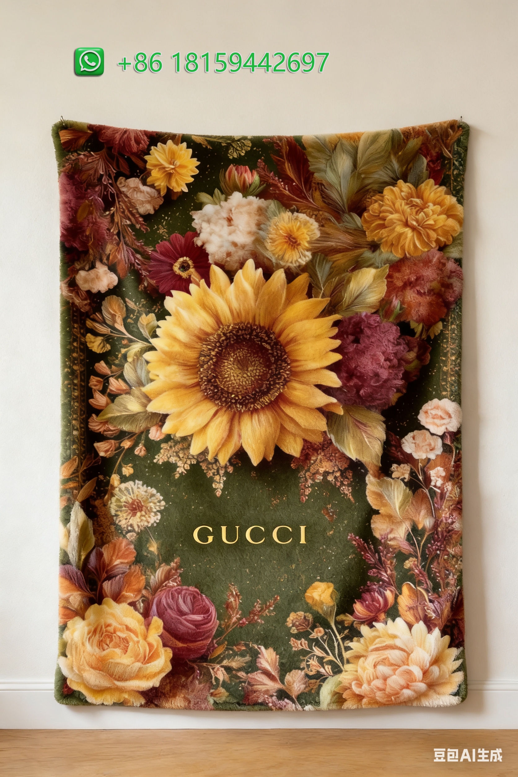 Gucci Throw Blankets
